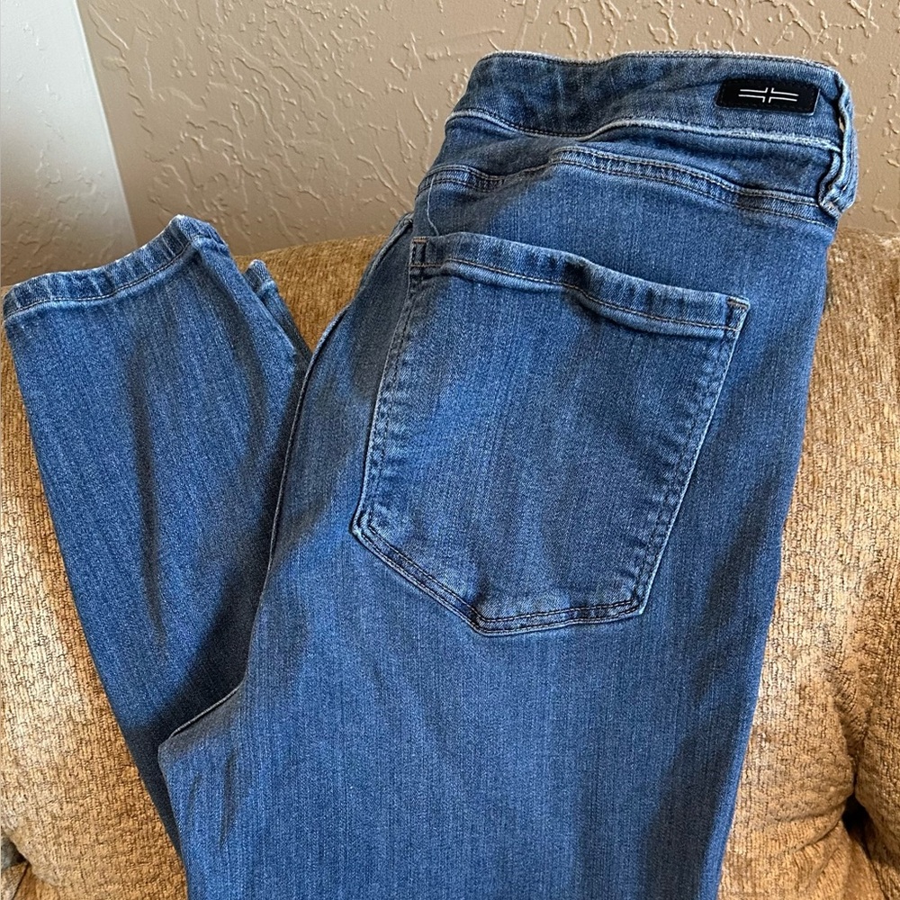 Liverpool Women's Straight Leg The Ankle Skinny Jeans in Blue